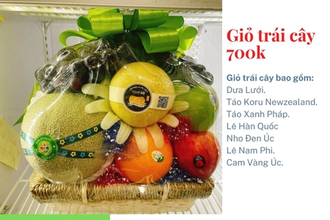Giỏ Trái Cây 700k Mã HL7008