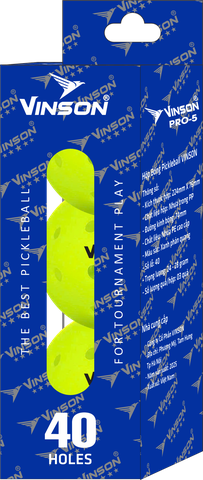Bóng Pickleball nguyên khối VINSON PRO 5