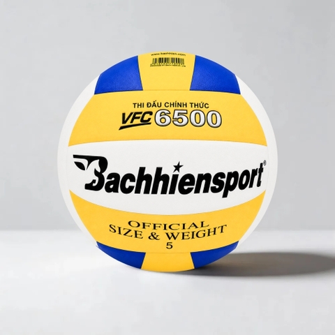 Quả Bóng chuyền Bách Hiền VFC6500 Chính Hãng - Da PVC Chất lượng cao