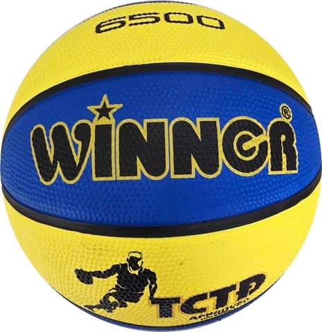 Bóng rổ Winner màu vàng - xanh lam