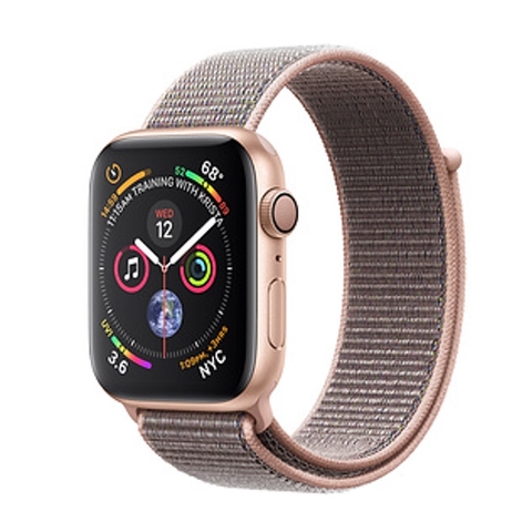 Đồng hồ thông minh Apple Watch Series 4 Gold Aluminum/Pink Sand Sport Loop