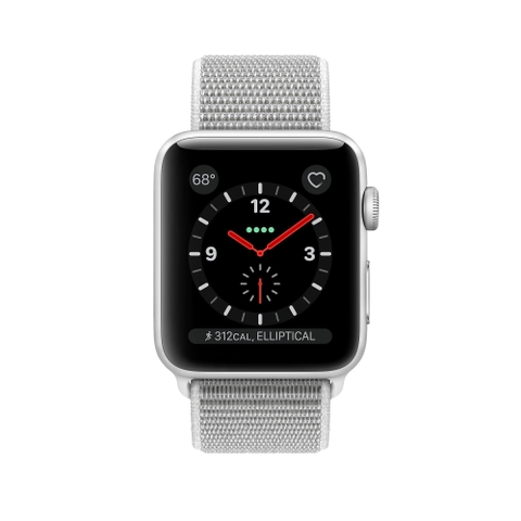 Đồng hồ thông minh Apple Watch Series 4 Silver Aluminum/Seashell Sport Loop