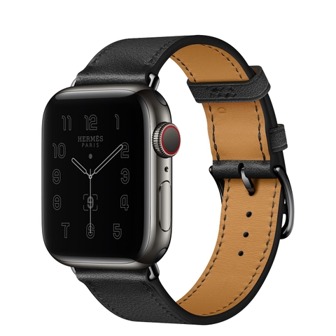 Đồng hồ thông minh Apple Watch Series 6 Hermès Space Black Stainless Steel Case with Single Tour