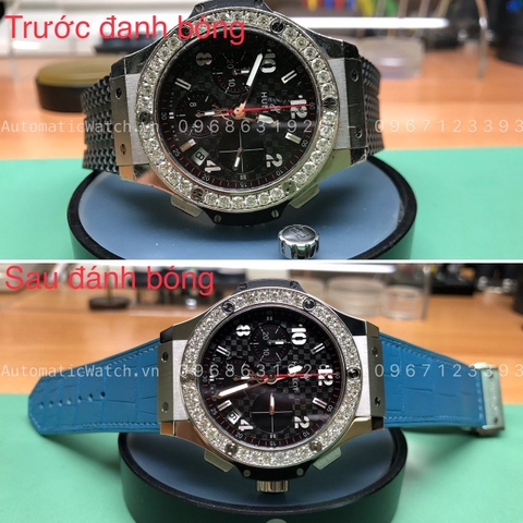 Phục hồi hublot bigbang chronograph máy HUB4300 chính hãng