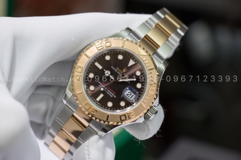 Đồng hồ ROLEX Yacht-Master Chocolate Dial Steel and 18K Everose Gold Oyster 116621 replica