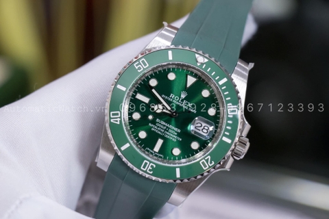 Đồng hồ Rolex Hulk Submariner Replica 116610 (dây cao su)