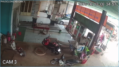 Lắp đặt camera quan sát cho cây xăng