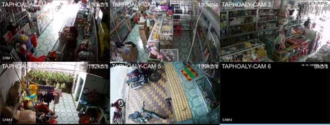 Lắp đặt camera giá rẻ cho cửa hàng tạp hoá tại Tây Ninh