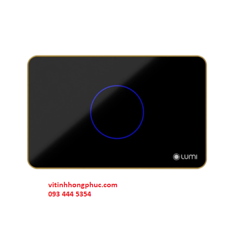 Công Tắc Cảm Ứng 1 Nút Wifi Hunonic Datic Màu Đen