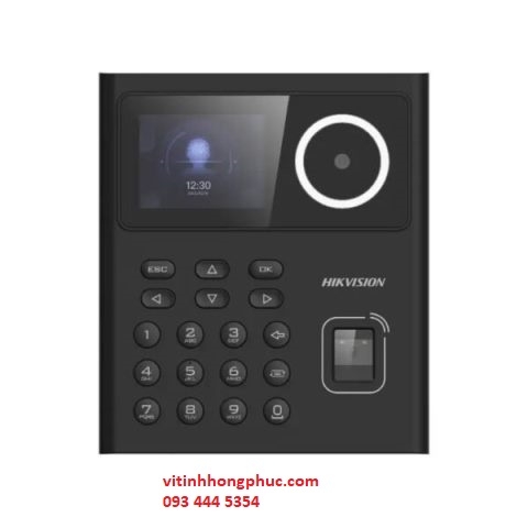 Máy chấm công vân tay Hikvision DS-K1T320MFWX