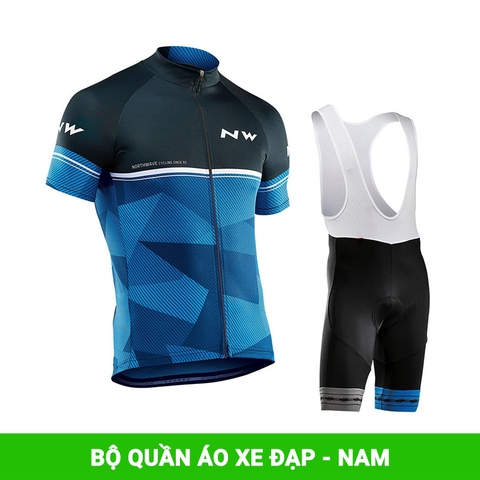 Bộ quần áo đạp xe các đội đua NAM - XL