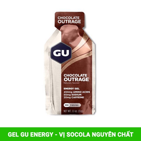 GEL năng lượng GU ENERGY vị socola nguyên chất