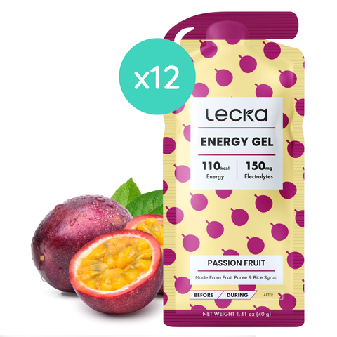GEL năng lượng LECKA vị chanh dây