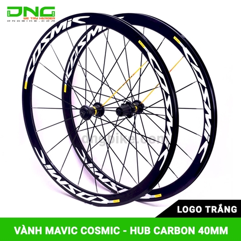Vành bộ xe đạp đua MAVIC COSMIC hub Carbon 40mm