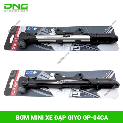 Bơm mini gắn xe đạp GIYO GP-04CA