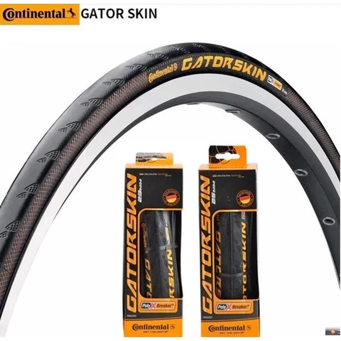 Lốp xe đạp CONTINENTAL GATORSKIN 700x23c tank Nilon chữ vàng