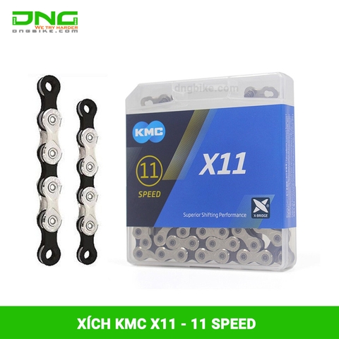 Xích xe đạp KMC X11 116L Fullbox