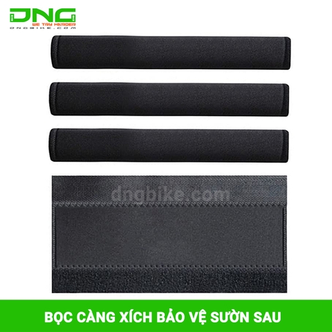 Miếng bọc bảo vệ khung sườn xe đạp tại càng xích xe đạp DNG01