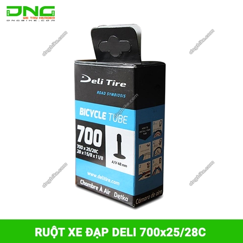 Ruột xe đạp DELI 700x25/28c