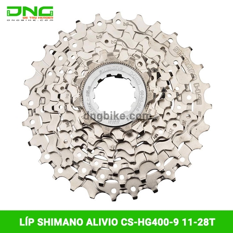 Líp xe đạp 9S SHIMANO ALIVIO CS-HG400-9 11-28T