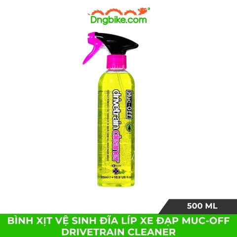 Bình xịt vệ sinh đĩa líp xe đạp MUC-OFF DRIVETRAIN CLEANER - 500ML