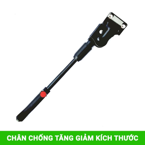 Chân chống gắn khung xe đạp tăng giảm kích thước