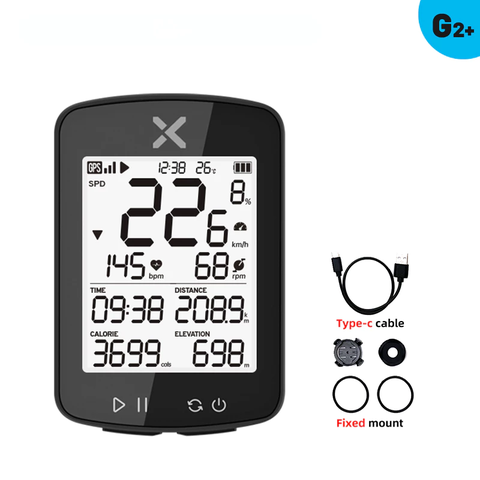 Đồng hồ xe đạp định vị GPS XOSS G2+ Smart