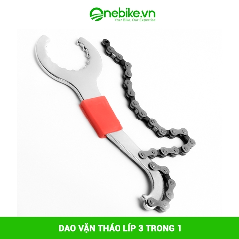 Dao vặn tháo líp xe đạp 3 trong 1