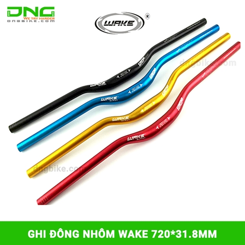 Ghi đông xe đạp nhôm WAKE 31.8x720mm