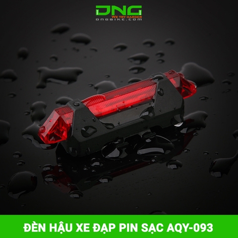 Đèn hậu xe đạp pin sạc AQY-093