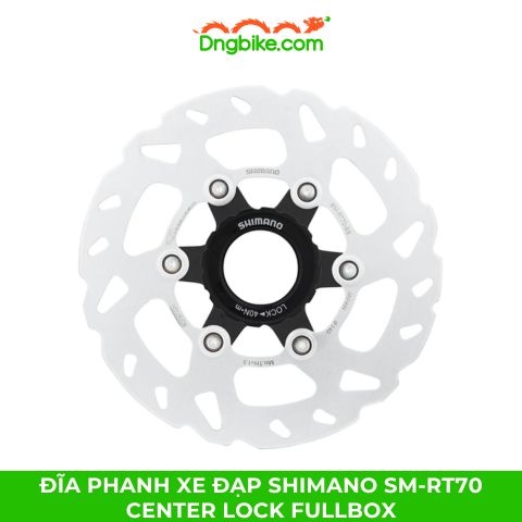 Đĩa phanh xe đạp SHIMANO SM-RT70 Center lock Fullbox