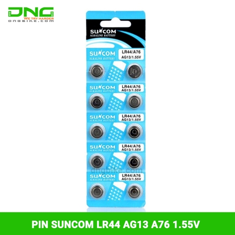 Pin SUNCOM LR44 AG13 A76 1.55V