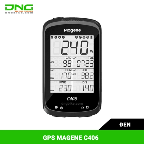 Đồng hồ xe đạp định vị GPS MAGENE C406