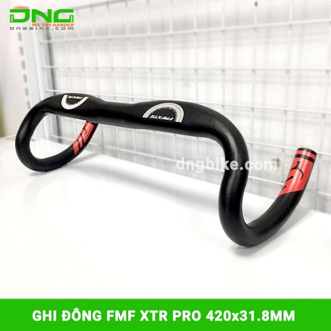 Ghi đông xe đạp đua nhôm 3T FMF XTR PRO 420x31.8mm - OD