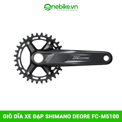 Giò dĩa xe đạp Shimano Deore FC-M5100