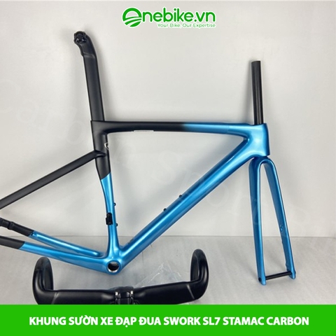 Khung sườn xe đạp đua SWORK SL7 STAMAC CARBON