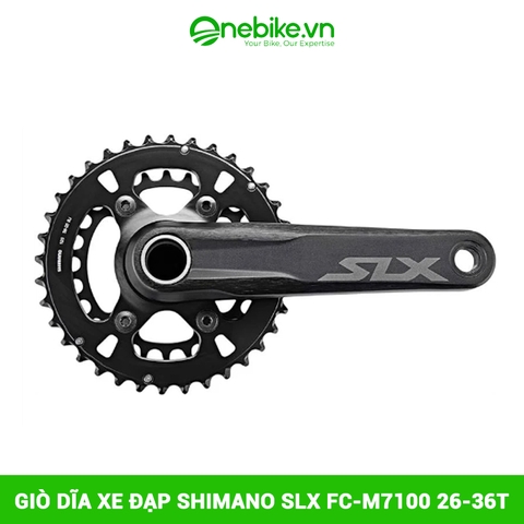 Giò dĩa xe đạp SHIMANO SLX FC-M7100 26-36T