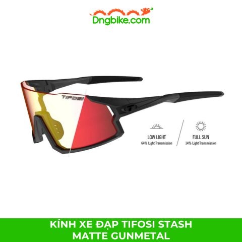 Kính xe đạp TIFOSI STASH 2024 - MATTE GUNMETAL