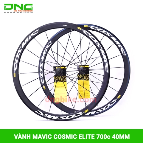 Vành bộ xe đạp đua MAVIC COSMIC Elite 700c 40mm - Phanh đĩa 6 ốc
