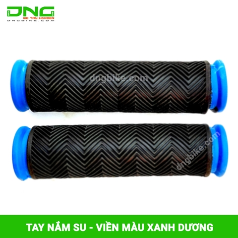 Tay nắm su xe đạp viền màu