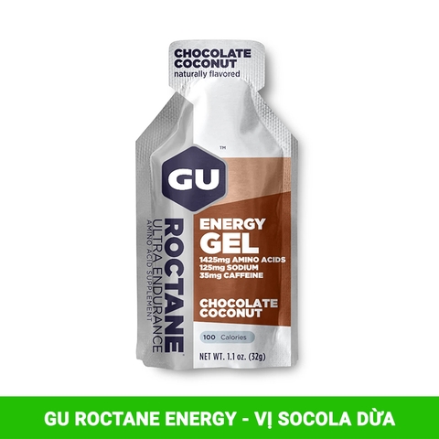 GEL năng lượng GU ROCTANE ENERGY vị Socola dừa