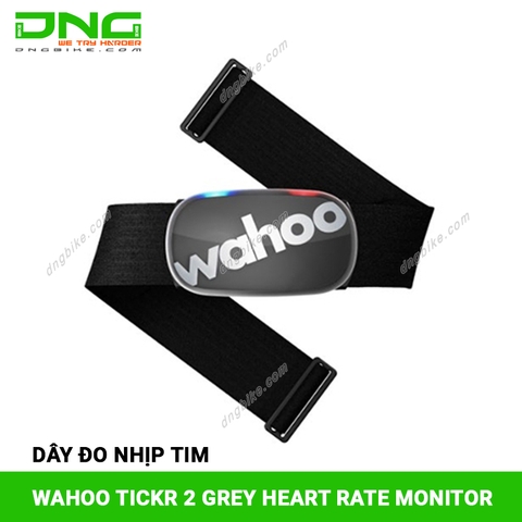 Dây đo nhịp tim WAHOO TICKR 2 Grey Heart Rate Monitor