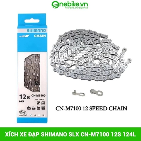 Xích xe đạp SHIMANO SLX CN-M7100 12S 124L