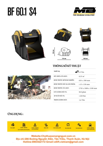 Gàu Nghiền BF 60.1 S4