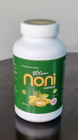 Hộp viên nang Tinh Chất bột nhàu 300 viên, Vitian Noni Capsules 300