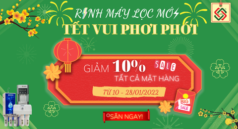 RINH MÁY LỌC MỚI - TẾT VUI PHƠI PHỚI