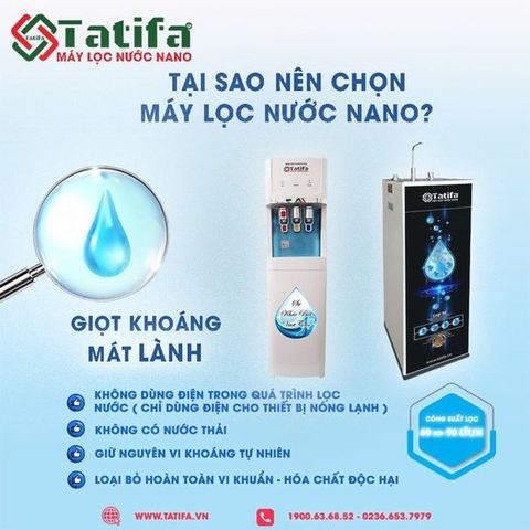 TUÝP BỎ TÚI ĐỂ CHỌN MÁY LỌC NƯỚC PHÙ HỢP VỚI GIA ĐÌNH CỦA BẠN – MÁY LỌC NƯỚC TATIFA