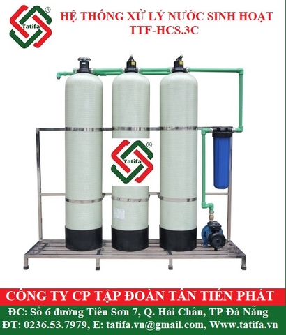 Hệ thống xử lý nước sinh hoạt Tatifa