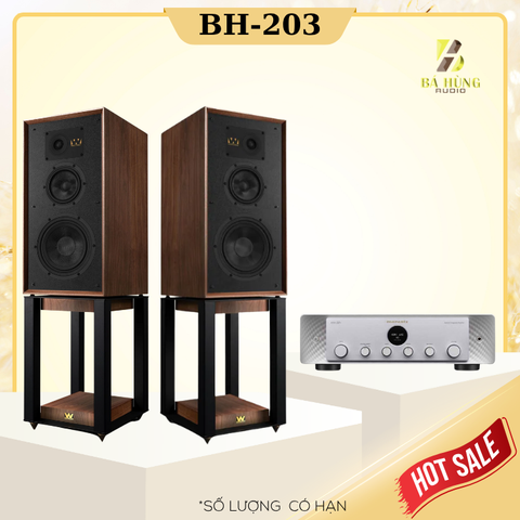 Loa Wharfedale Super Linton + Amply Marantz Model 40N