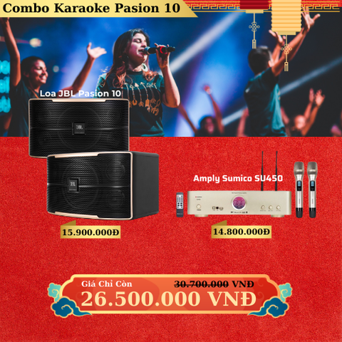 Dàn Loa JBL Pasion 10, Amply sumico SU450